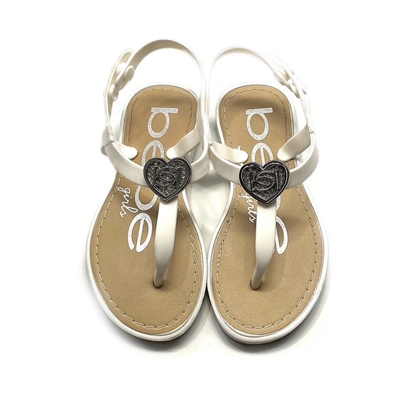 bebe Other - bebe Girls White Fashion Sandals - Size XL 11/12